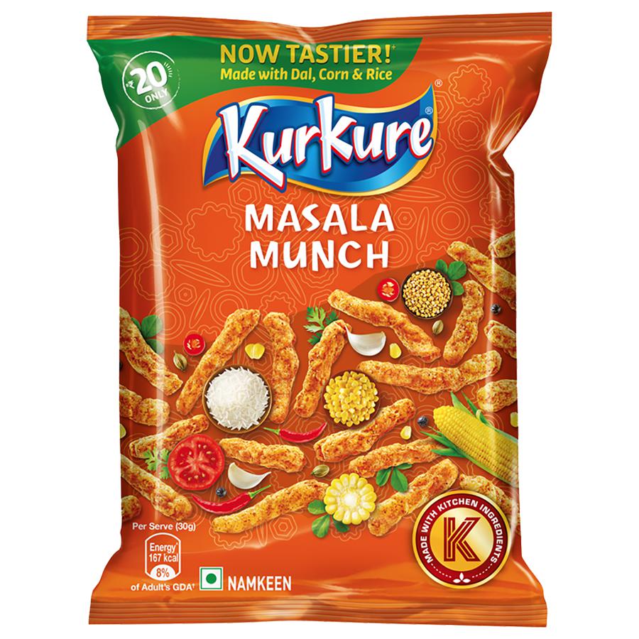 50x Kurkure Masala Munch - 90 g each (Pack of 50)