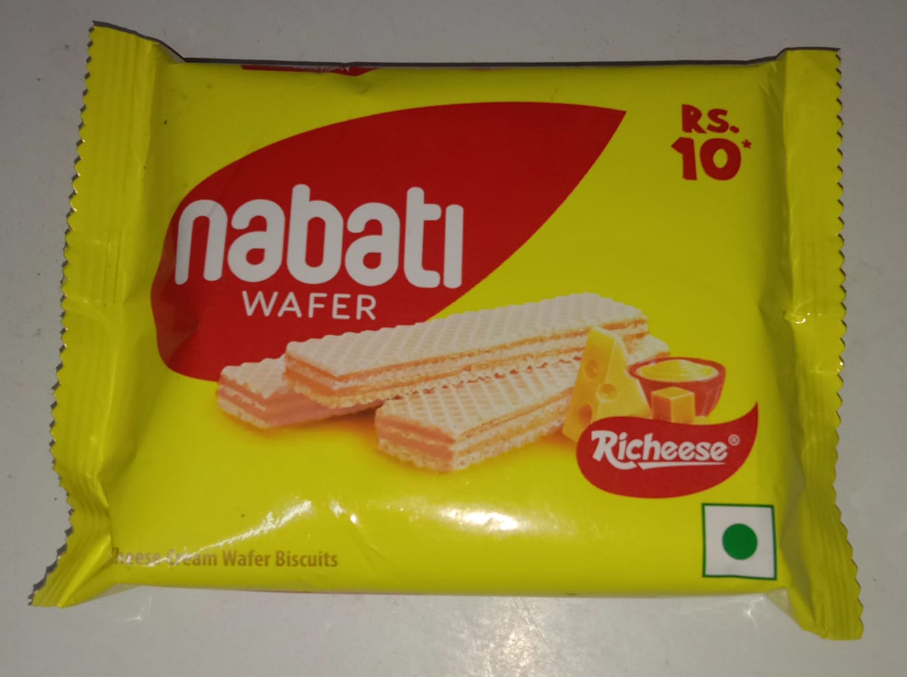 50x Nabati Wafer - Cheese Richeese, Pack of 50 (33 g each)