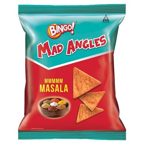 50x Bingo Mad Angles Masala, Pack of 50 - 66g (each)