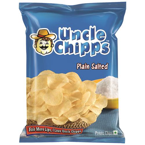 50x Uncle Chipps Plain Salted, 28 g each - Pack of 50