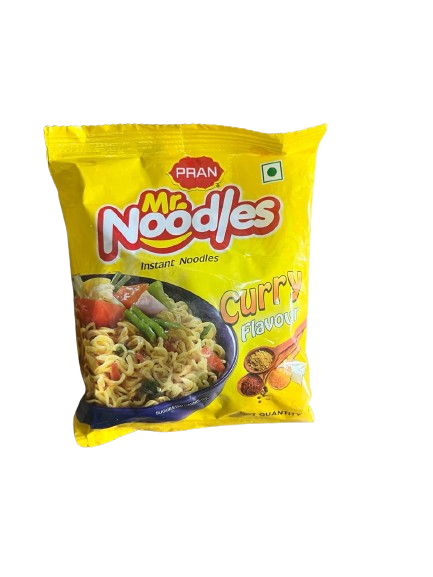 25x Pran Mr Noodles Curry Flavor - 50G each ( Pack of 25)