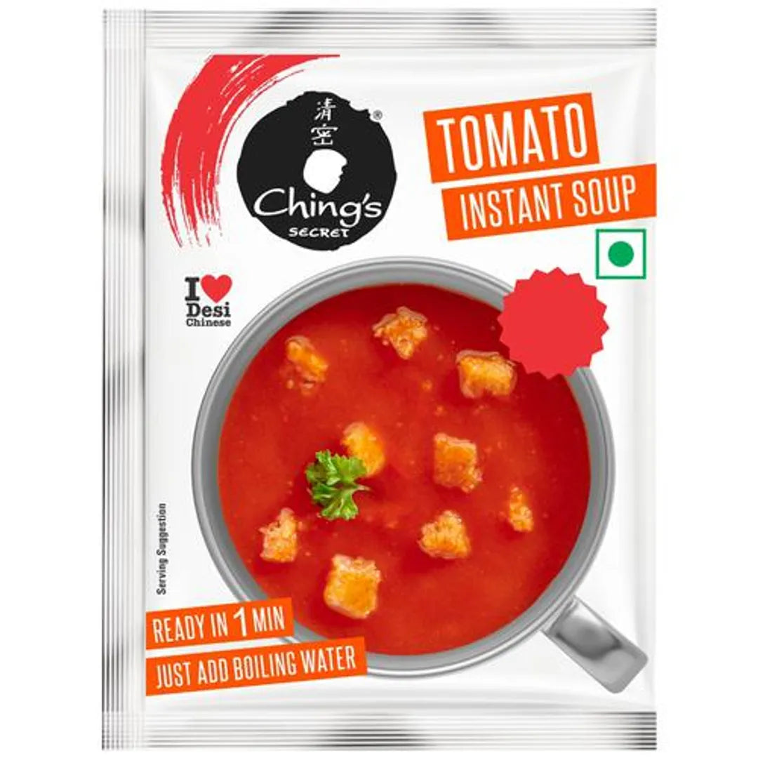 50x Ching'S Secret Secret Tomato Instant Soup, Pack of 50 - 15 g each