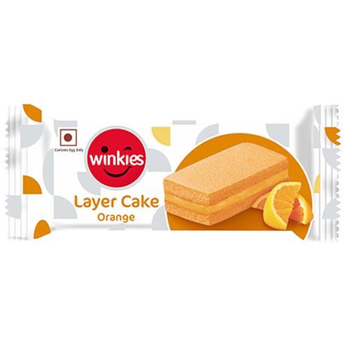 Winkies Layer Cake - Orange, 15 g