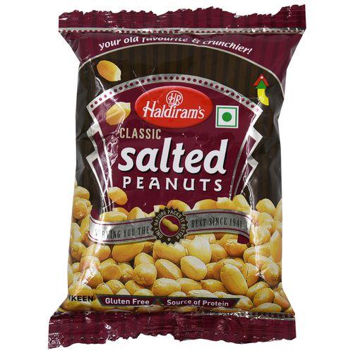 50x Haldirams Namkeen - Peanut Salted, Del, Pack of 50 (38 g each)