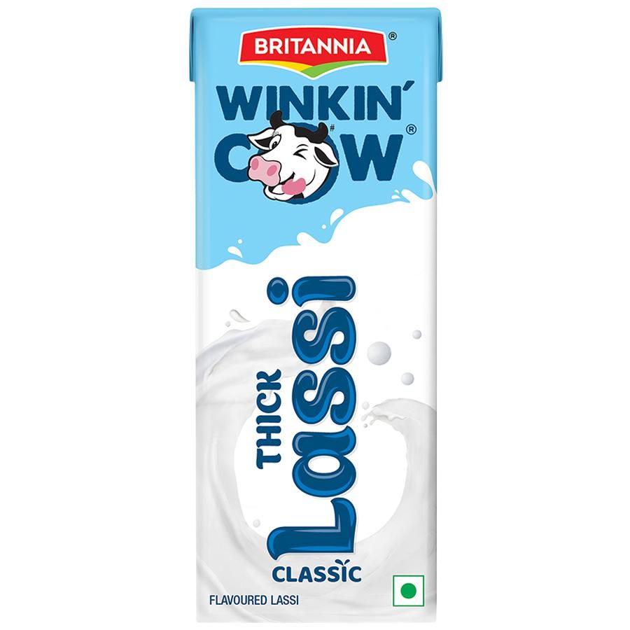 Britannia Winkin Cow Classic Lassi, 180 ml