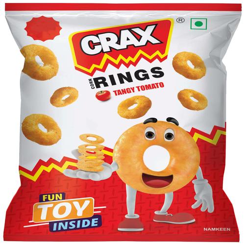 50x Crax Rings - Tangy Tomato, 13 g each (Pack of 50)