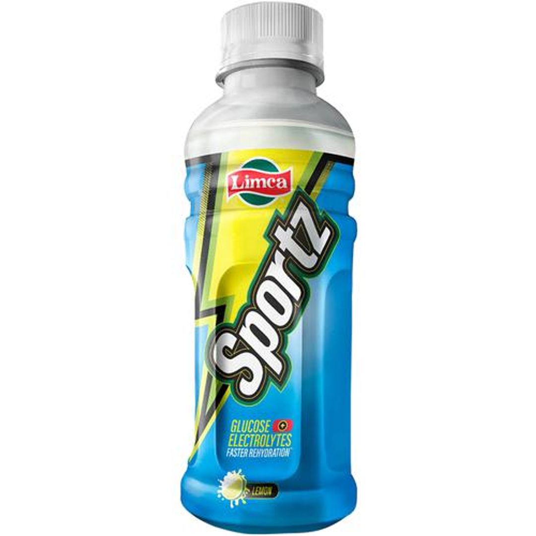 30x Limca Sportz Soft Drink - Lemon Flavour, With Glucose Electrolytes, 250 ml each - Pack of 30