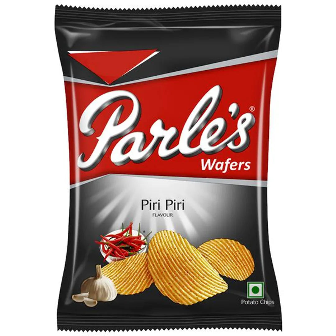 15x Parle Wafers Potato Chips - Piri Piri, Pack of 15 - 110 g each