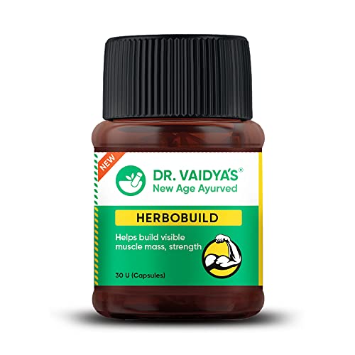 4x DR. VAIDYA'S new age ayurveda Herbobuild - Pack of 4