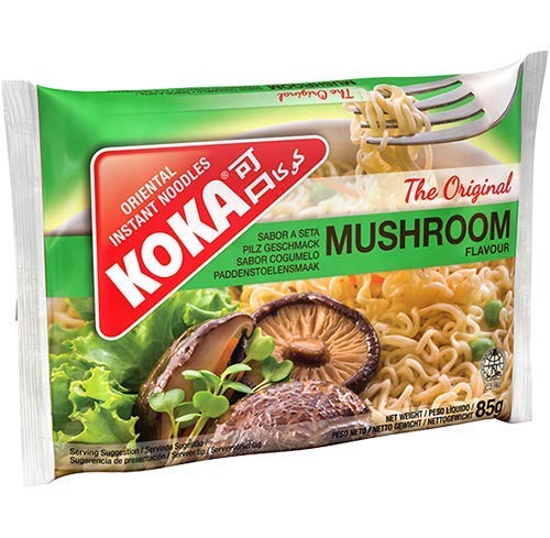 40x KOKA Instant Noodles - Mushroom Flavour - Pack of 40