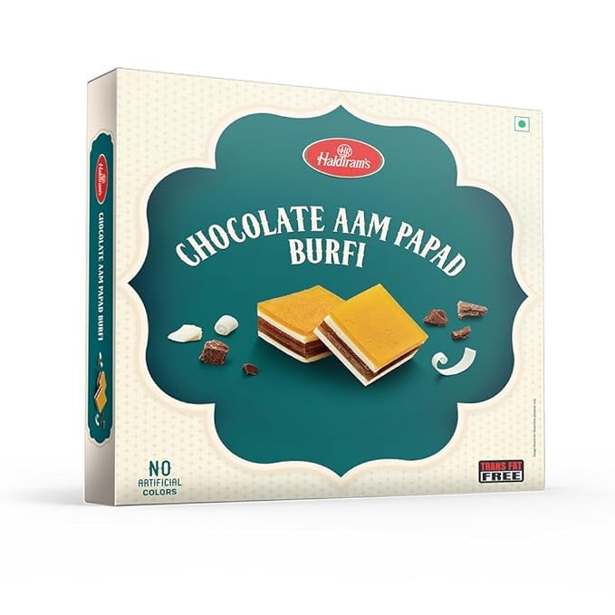 Haldiram's Chocolate Aam Papad Burfi 400g