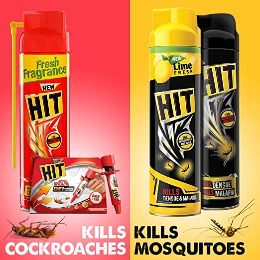 Hit Mosquitoes Spray - Kills Dengue and Malaria, 400ml Tin