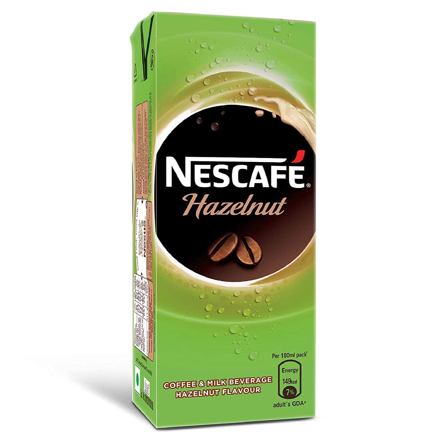 55x Nescafe Hazelnut Cold Coffee, Pack of 55 (180ml each)