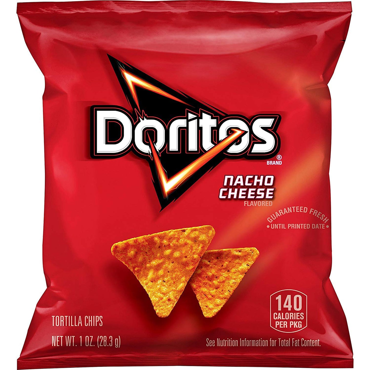 50x Doritos Nacho Cheese Flavour, Pack of 50 (25g each)