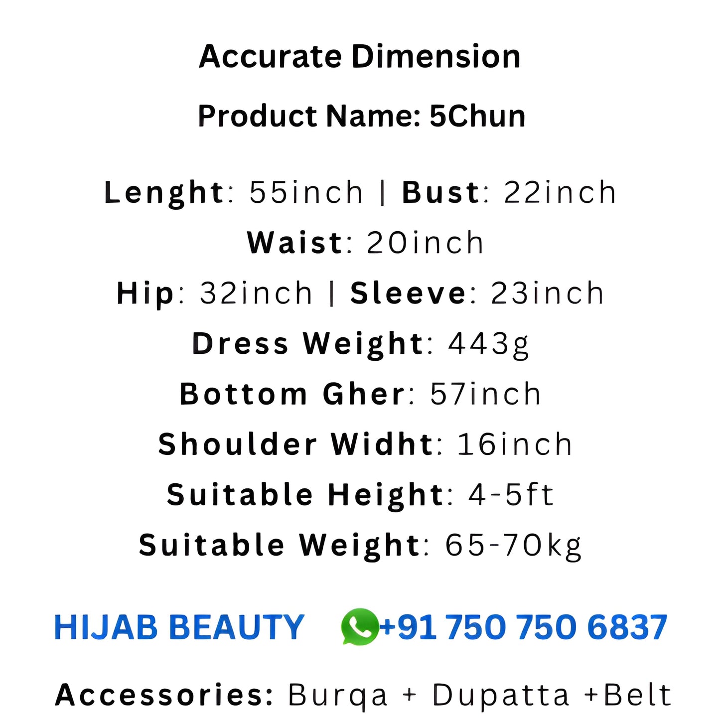 5 Chun Pista Green Burqa For women & Girls