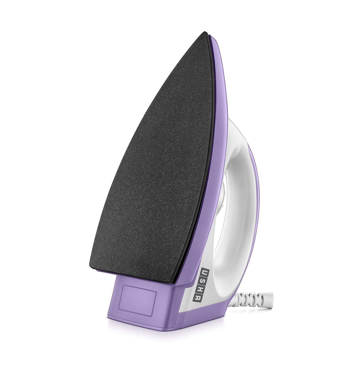 USHA EI Armor 1100 Watts Dry Iron Plastic With Black Weilburger Soleplate (Purple), 1100 Watt