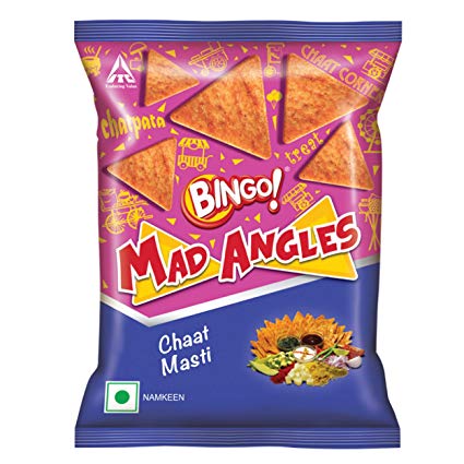 50x Bingo Mad Angle Chat Masti, Pack of 50 (33gm each)