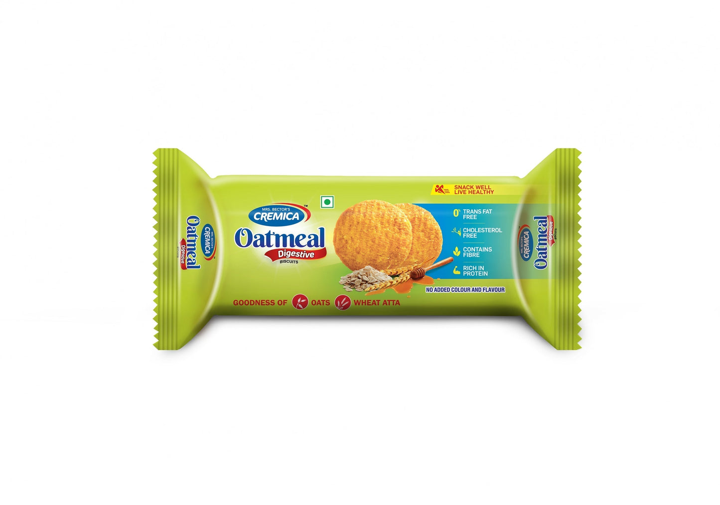 10x Cremica Oatmeal, 60 G each, Pack Of 10