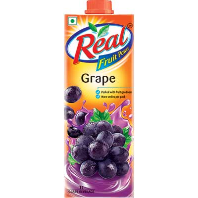 10x Real Grape Juice - 1000ml each - Pack of 10
