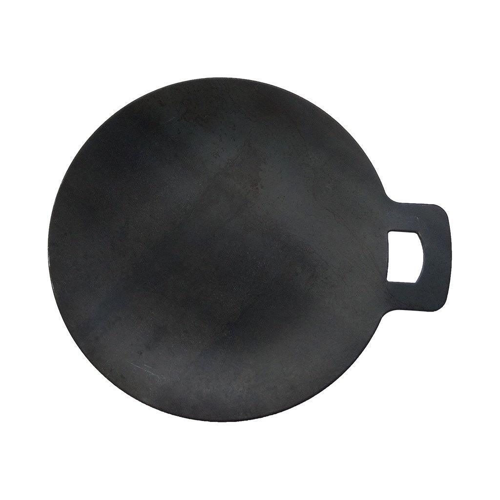 100% Pure Iron Tawa, Concave, Seasoned, Toxin-free, Nonstick, 30cm, 1.77kg