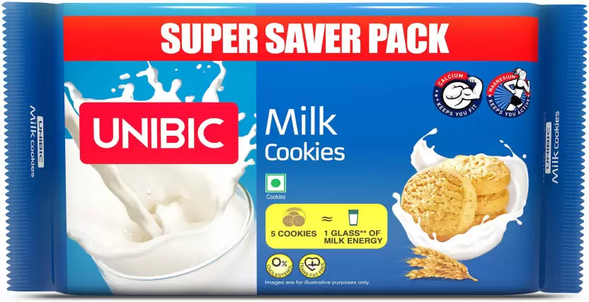 UNIBIC Milk Cookies (500 g)