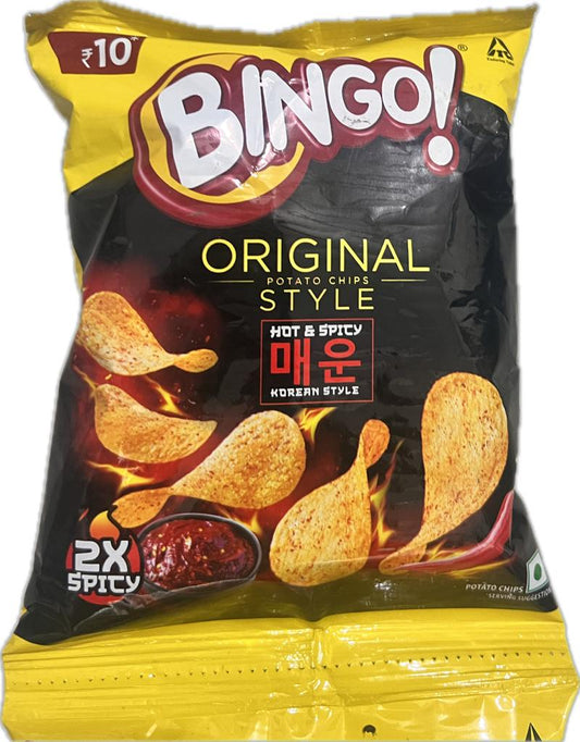BINGO Original Korean Style Potato chips 60 GM