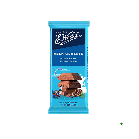 5x Wedel Milk Chocolate Bar 90g each - Pack of 5