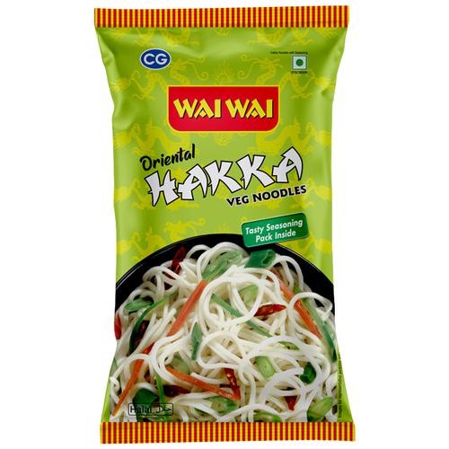 25x Wai Wai Hakka Veg Noodles - Pack of 25 (180 gm each)