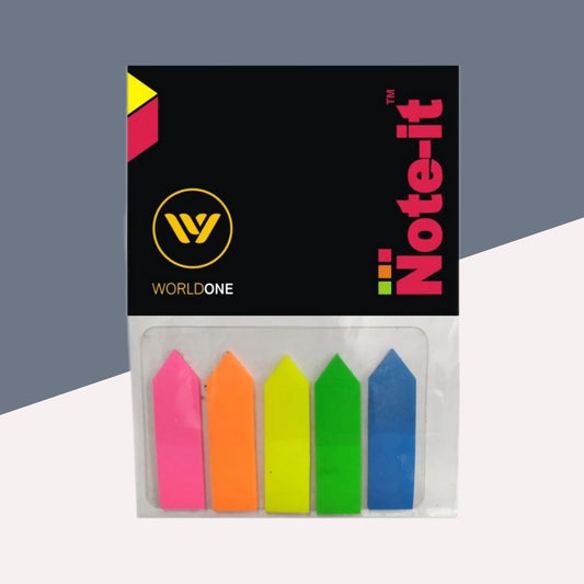 WorldOne Flag Arrow Sticky Notes ( Pack of 1 )