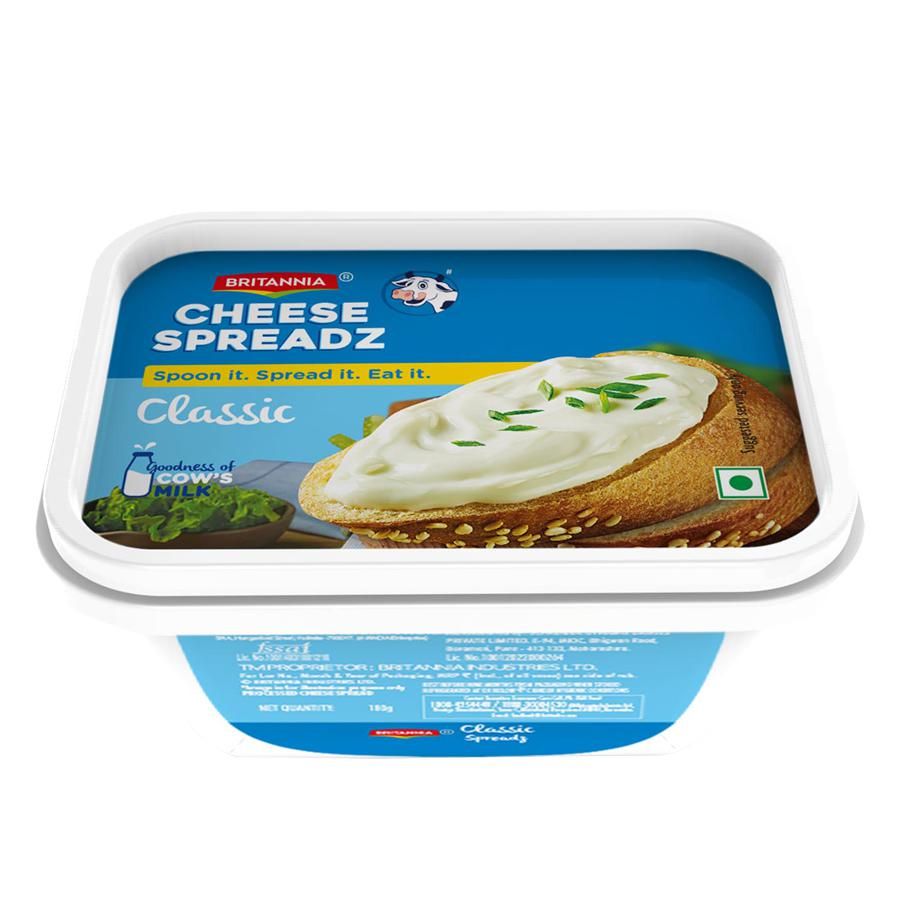 Britannia Cheese Spread - Classic, 180 g Tub