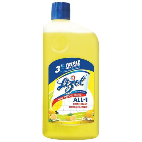 Lizol Disinfectant Surface Cleaner Citrus,  975ml