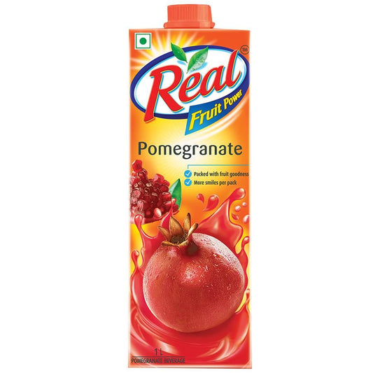 10x Real Fruit Power Juice - Pomegranate, 1000ml each - Pack of 10