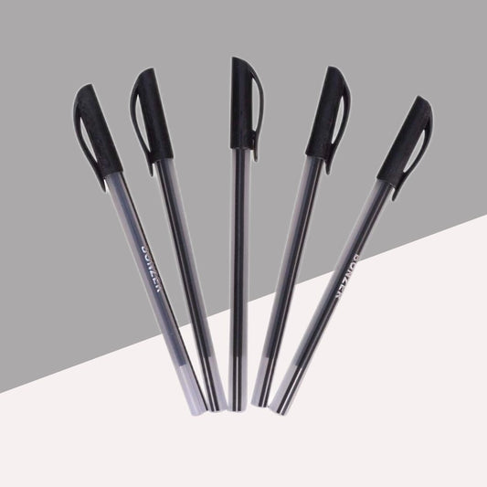 Use & Throw Ball Pen  – Black ( Pack of 5 )