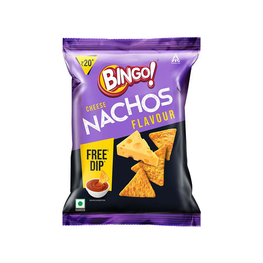 50x Bingo! Nachos Cheese - Pack of 50 - 44g each