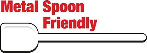 Vinod Zest Aluminium Non Stick Concave Tawa - 26.5 cm | Roti/Chapati/Paratha/Dosa Tawa | 4mm Thick | Bakelite Handle | Induction and Gas Base | 1 Year Warranty