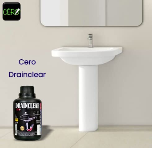 CERO ® DRAINCLEAR 1.45% WW (DRY POWDER) to Clear Clogged Drains, Sinks and Pipes (190 gm)