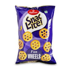 50x Haldiram's Snac Lite Fun Wheel, Pack of 50 (80gm each)