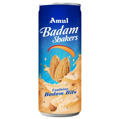30x Amul Badam Shakers, Pack of 30 (200 ml each)