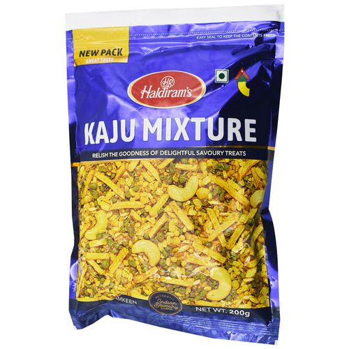 5x Haldiram Kaju Mixture, Pack of 5 (200 g each)