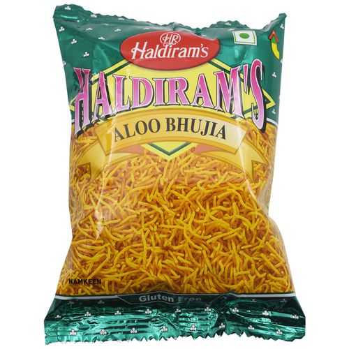 50x Haldiram's Namkeen - Aloo Bhujia, Pack of 50 (42 g each)