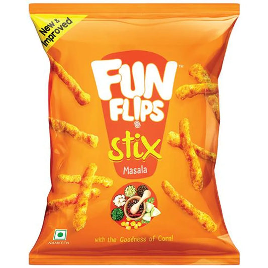 50x Fun Flips Stix - Masala, 42 g each (Pack of 50)