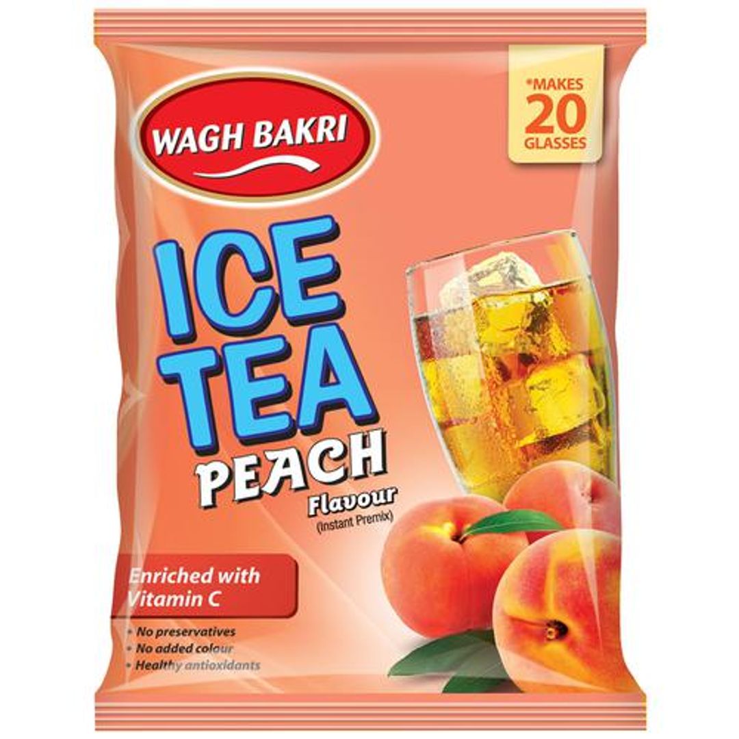 Wagh Bakri Instant Premix Ice Tea - Peach Flavour, 250 g