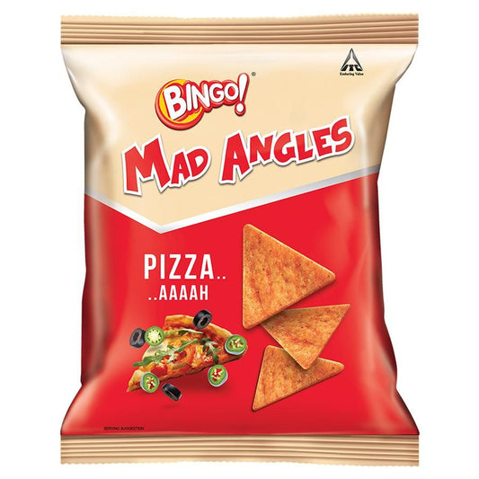 50x Bingo Mad Angles Chips Pizza - Aah, Pack of 50 - 66 g (each)