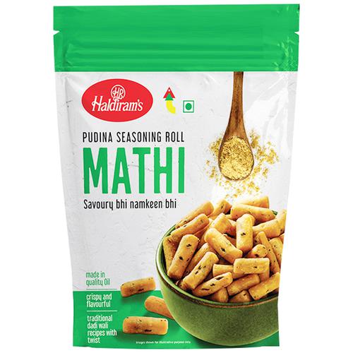 5x Haldiram Pudina Seasoning Roll Mathi, Pack of 5 (200 g each)