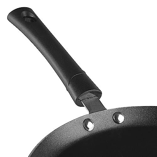 Vinod Popular Aluminium Non Stick Dosa Tawa with Detachable, Removeable Handles - 28 cm / 3 mm Thick/Compact Storage/Toxin Free/Long Lasting/Induction Base - 2 Year Warranty