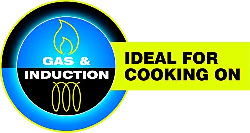 Vinod Platinum Triply Stainless Steel Extra Deep Kadai with Stainless Steel Lid 3.2 litres (24 cm Diameter) Silver (Induction and Gas Stove Friendly)