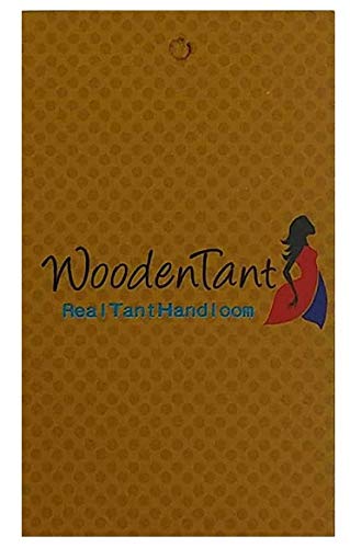WoodenTant Women's Jamdani Cotton Silk Saree With Blouse Piece (SDJ25_Multicolored)