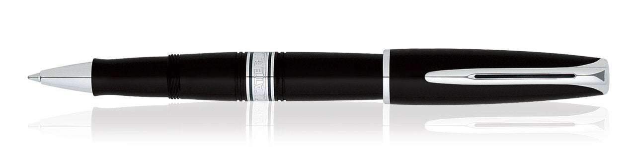 WATERMAN CHARLESTON Chrome Trim ROLLERBALL PEN