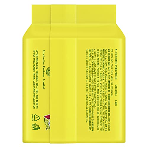 Vim Antismell with Pudina Dishwasher, Buy 4 get 1, Pack of 5