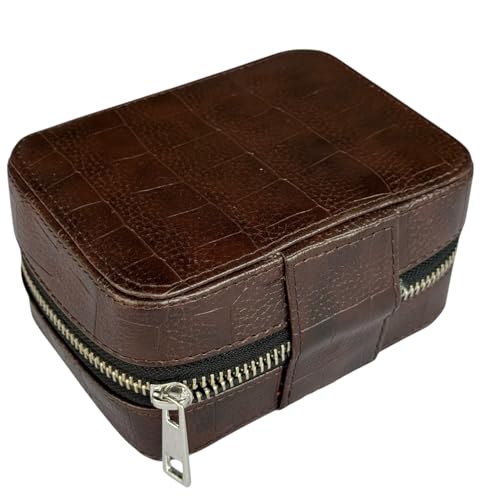 Zaoma Case/Carrying Compact Size Mini Travel Protective Pouch Compatible for Saregama Carvaan Mini 2.0 Tamil - Music Player Bluetooth/FM/AM/AUX (SRGMTAMIL_BOXBRW)